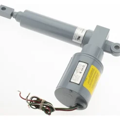 6" Stroke Len, 25% Duty Cycle, 115 Volt, Linear Electromechanical Actuator with Slip Clutch