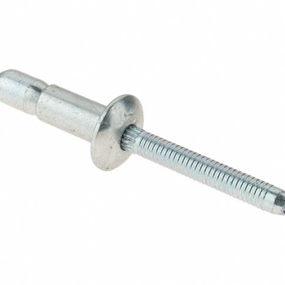 Structural Blind Rivet: Protruding Head, Steel Body, Steel Mandrel