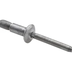 Structural with Locking Stem Blind Rivet: Size 86, Dome Head, Aluminum Body, Aluminum Mandrel