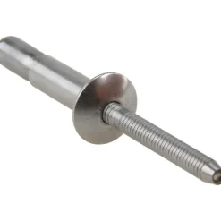 Structural with Locking Stem Blind Rivet: Size 810, Dome Head, Stainless Steel Body, Stainless Steel Mandrel