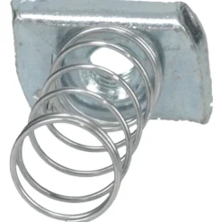 Strut Channel Regular Spring Nut: Use with Thomas & Betts - Channel Type A Only, 3/8" Bolt