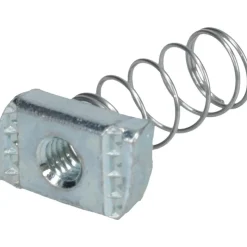 Strut Channel Regular Spring Nut: Use with Thomas & Betts - Channel Type A Only, 3/8