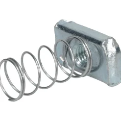Strut Channel Regular Spring Nut: Use with Thomas & Betts - Channel Type A Only, 3/8