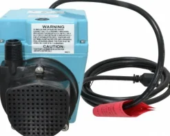Submersible Pump: 3.5 Amp Rating