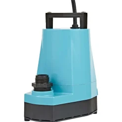 Submersible Pump: 2 Amp Rating, Semi-Open Impeller, 60 Hz. 26' Shut-off