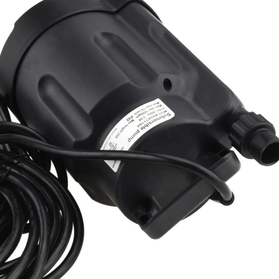 Submersible Pump: 2.5 Amp Rating, 120V, Hand Operated