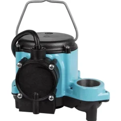 Submersible Pump: 9 Amp Rating, 115V, Integral Diaphragm