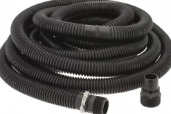 Sump Pump Hose: Length (Feet): 24; Material: Corrugated Polyethylene; Accessories: 1 1/2" PVC Male Adaptor and 1 Galvanized Steel Clamp