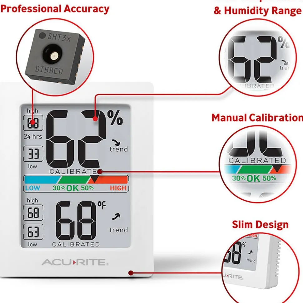 Surface Thermometers: Thermometer Type: Digital Thermometer; Minimum Temperature: -4 F, -20 C; Maximum Temperature: 158 F, 70 C; Temperature Accuracy: +/- 0.5 deg F