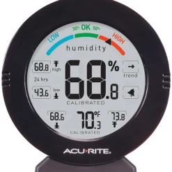 Surface Thermometers: Thermometer Type: Digital Thermometer; Minimum Temperature: 32; Maximum Temperature: 50 C, 122 F; Temperature Accuracy: +/- 1 F