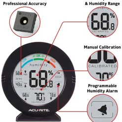 Surface Thermometers: Thermometer Type: Digital Thermometer; Minimum Temperature: 32; Maximum Temperature: 50 C, 122 F; Temperature Accuracy: +/- 1 F