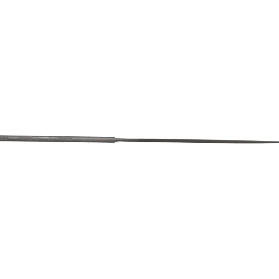 Swiss-Pattern File: 6-1/4" OAL, Cut 2, Half Round