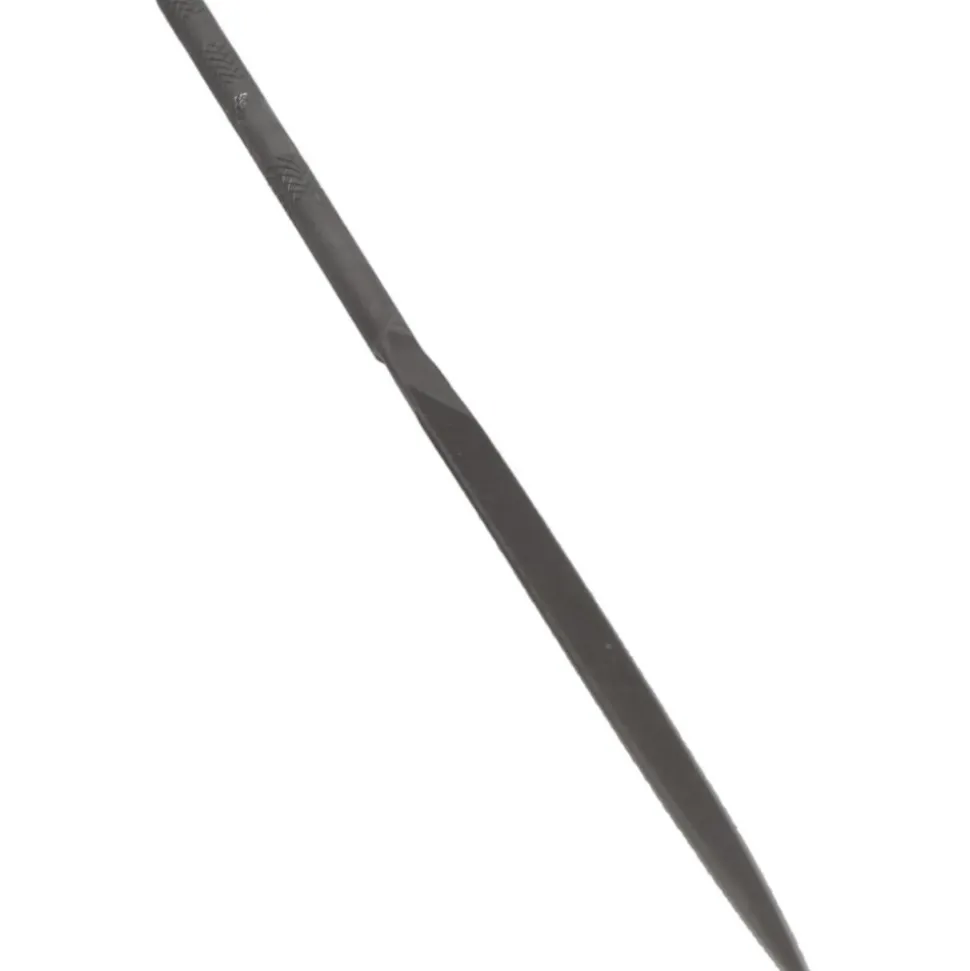Swiss-Pattern File: 6-1/4" OAL, Cut 2, Half Round