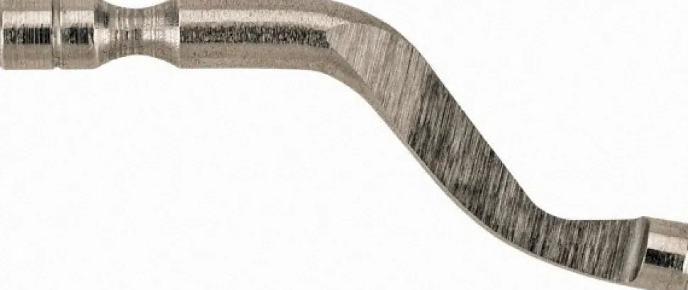 Swivel & Scraper Blade: B10, Right Hand, Cobalt
