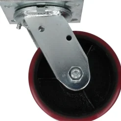 Swivel Top Plate Caster: Polyurethane, 5