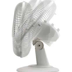 Table Fans: Fan Diameter: 12 in; Number Of Blades: 3; Number Of Speeds: 3