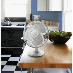 Table Fans: Fan Diameter: 12 in; Number Of Blades: 3; Number Of Speeds: 3