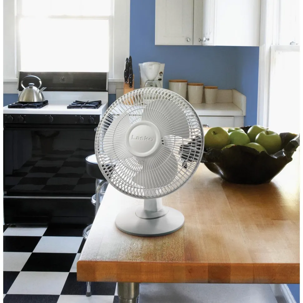 Table Fans: Fan Diameter: 12 in; Number Of Blades: 3; Number Of Speeds: 3