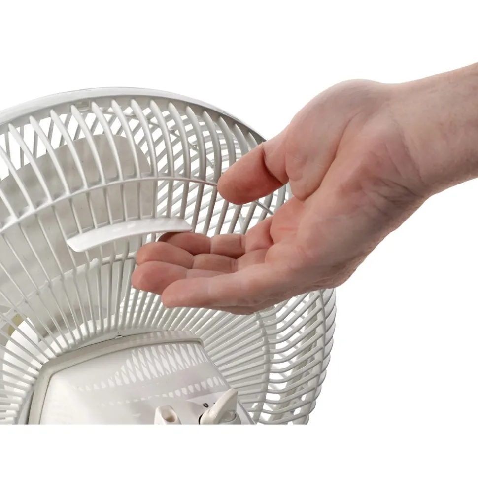 Table Fans: Fan Diameter: 12 in; Number Of Blades: 3; Number Of Speeds: 3