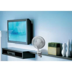 Table Fans: Fan Diameter: 6 in; Number Of Blades: 3; Number Of Speeds: 2