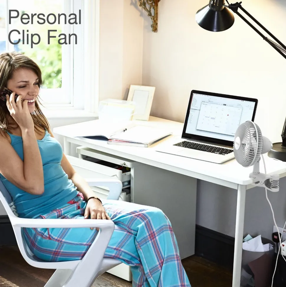 Table Fans: Fan Diameter: 6 in; Number Of Blades: 3; Number Of Speeds: 2