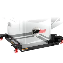 Table Saw Accessories: Product Type: Mobile Base; Machine Compatibility: ICS; Additional Information: Four 360° casters allow the saw to easily move in any direction, Hydraulic piston assist lift, High performance full ball bearing casters, Three quick pumps of the foot petal raises the saw