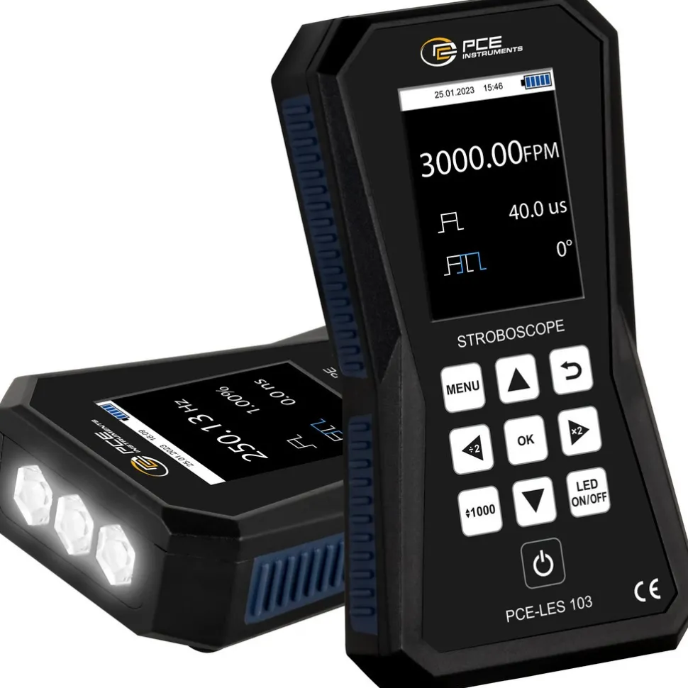 Tachometers: Tachometer Type: Non-Contact; Accuracy: .003; Display Type: LCD; Minimum Measurement: 60