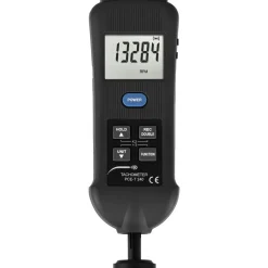 Tachometers: Tachometer Type: Non-Contact; Accuracy: .05; Display Type: LCD; Minimum Measurement: 5