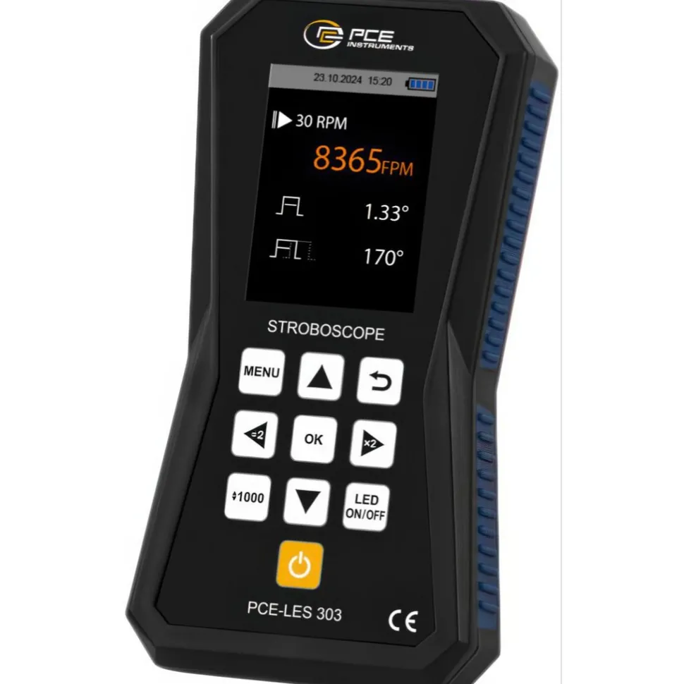 Tachometers: Tachometer Type: Non-Contact; Accuracy: ±0.003% of Reading or ±1 LSD; Display Type: LCD; Minimum Measurement: 60 fpm