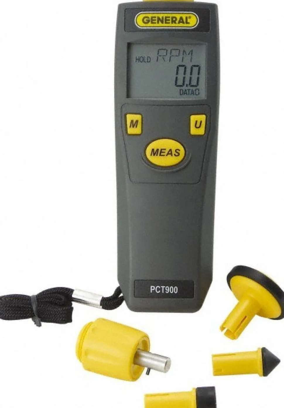 Tachometers; Type: Rotary Adapter; Tachometer Type: Rotary Adapter; Minimum Measurement (RPM): 6.00; 6.00 RPM; Maximum Measurement (RPM): 99999.00 RPM; 99999.00; Meter Length (mm): 241.30; Meter Length (Decimal Inch): 9.5000; Meter Width (mm): 168.40; Meter Width (Decimal Inch): 6.6300