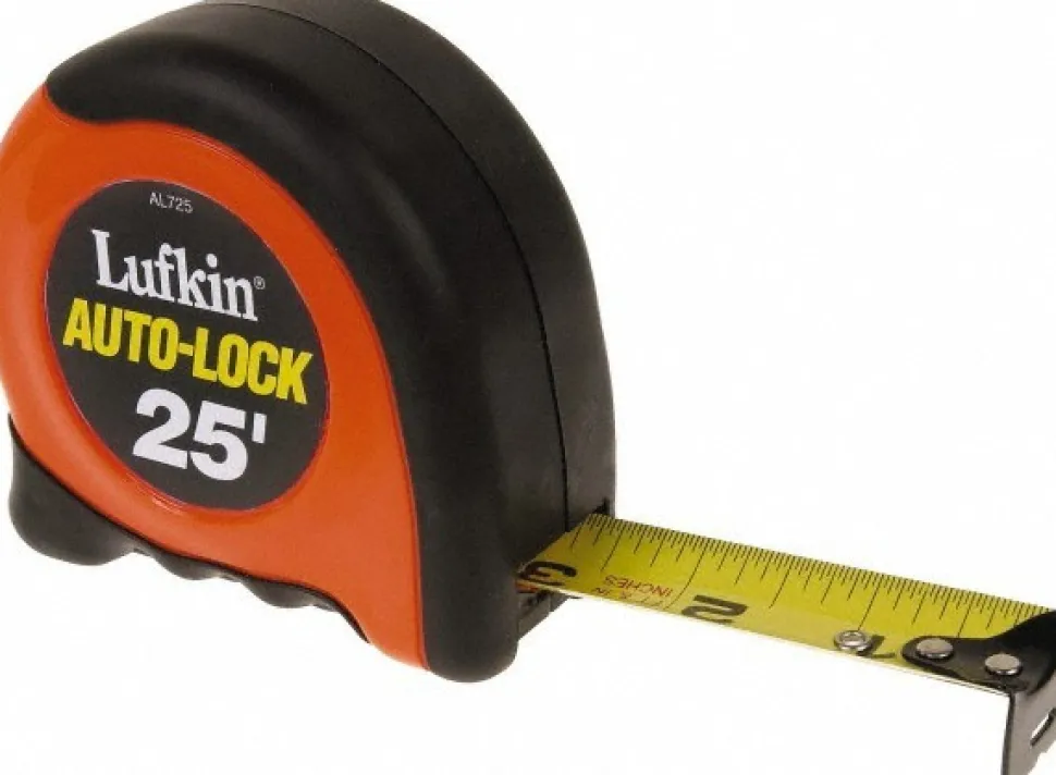 Tape Measure: 25' Long, 1" Width