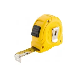 Tape Measure: 25' Long, 1" Width, Yellow Blade