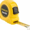 Tape Measure: 16' Long, 3/4" Width, Yellow Blade