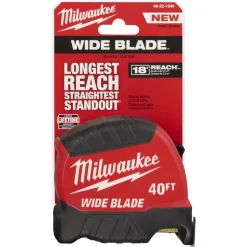 40' Tape Measure, Wide Blade