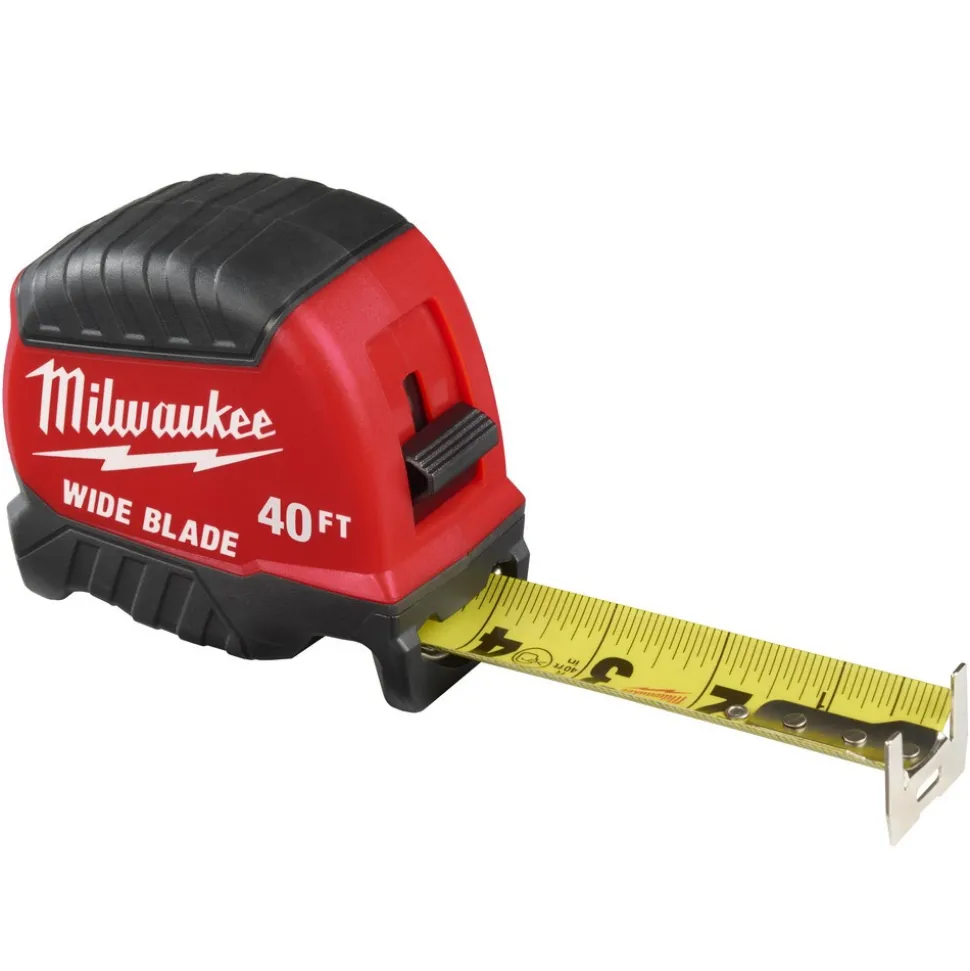 40' Tape Measure, Wide Blade