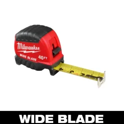 40' Tape Measure, Wide Blade