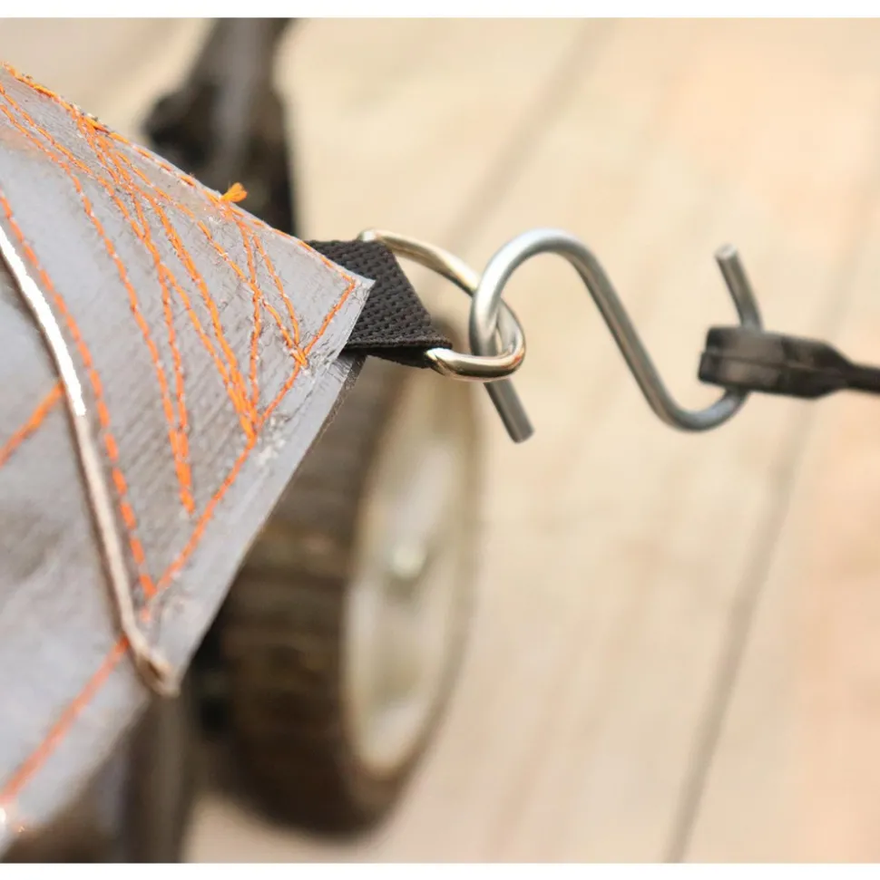 Tarp Strap Tie Down: 18" Long