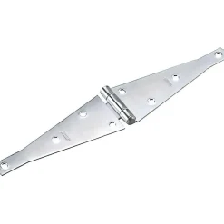 Tee & Strap Hinges: Finish/Coating: Zinc; Hinge Material: Steel; Range Of Motion: 180