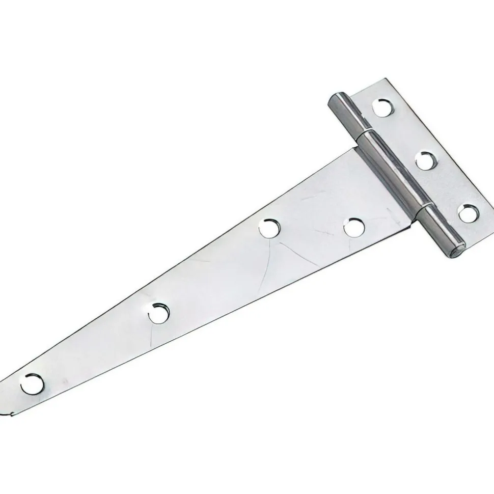 Tee & Strap Hinges: Finish/Coating: Zinc; Hinge Material: Steel; Range Of Motion: 180