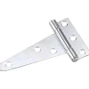 Tee & Strap Hinges: Finish/Coating: Zinc; Hinge Material: Steel; Range Of Motion: 180