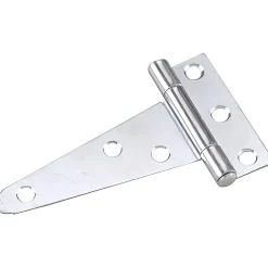 Tee & Strap Hinges: Finish/Coating: Zinc; Hinge Material: Steel; Range Of Motion: 180