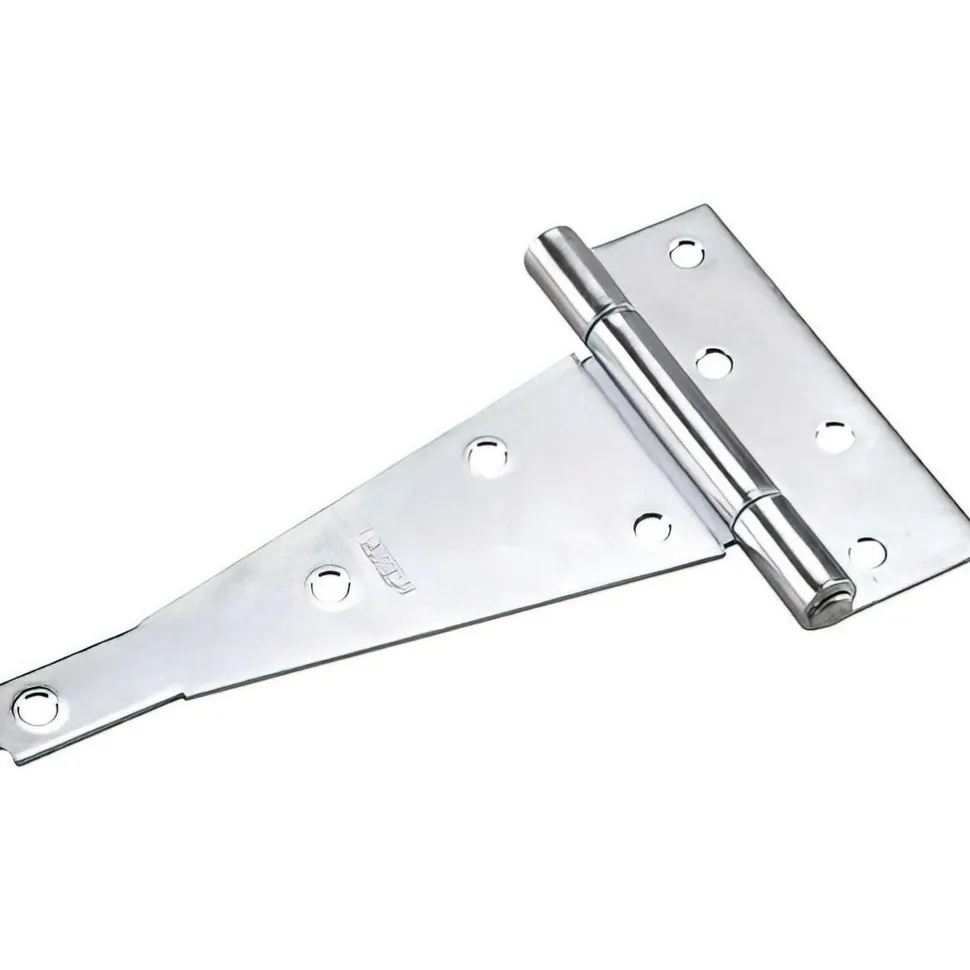Tee & Strap Hinges: Finish/Coating: Zinc; Hinge Material: Steel; Range Of Motion: 180