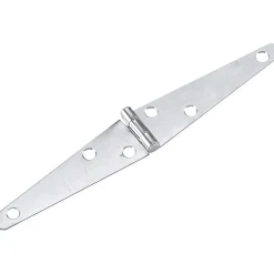 Tee & Strap Hinges: Finish/Coating: Zinc; Hinge Material: Steel; Range Of Motion: 180