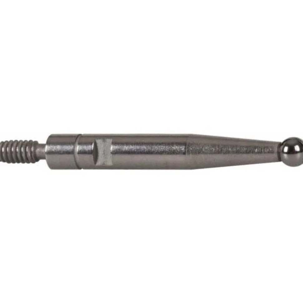 Test Indicator Contact Point: 0.0800" Ball Dia, Carbide Contact Point