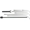 Test Indicator Kit: 9 Pc, 0.2500" Max, 1.6000" Dial Dia, 0-5-0, 0.0002" Accuracy