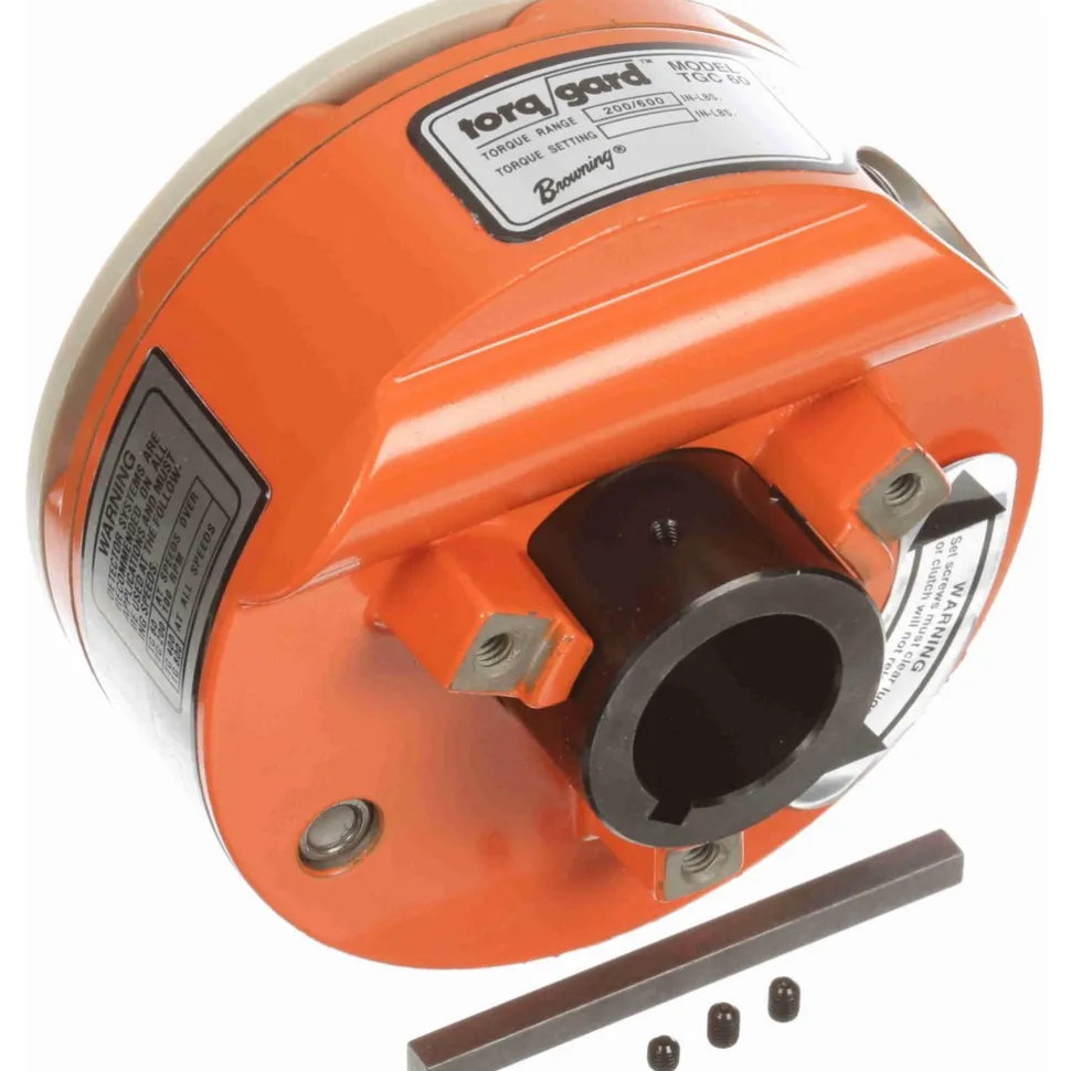 TGC60 900 RPM Max, 3.5" OAL, Torque Overload Device Clutch