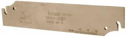 TGFH Double End Neutral Indexable Cutoff Blade, Holder not included