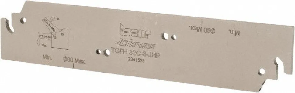 TGFH Single End Neutral Indexable Cutoff Blade