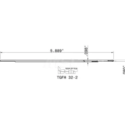 TGFH Single End Neutral Indexable Cutoff Blade