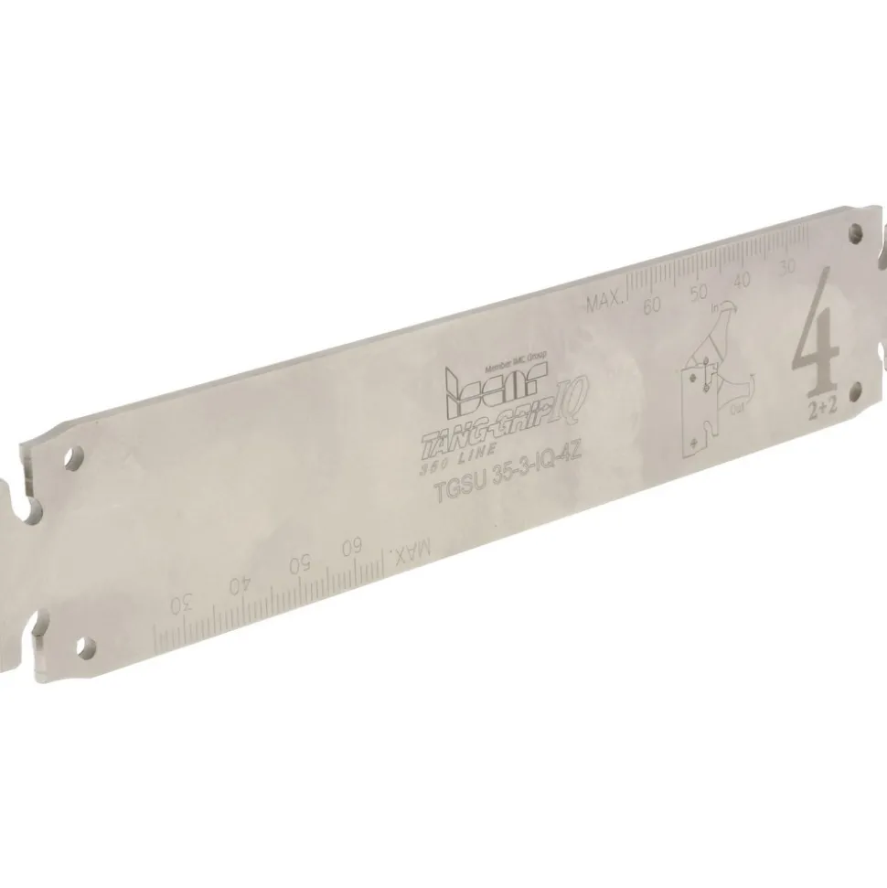 TGSU Double End Neutral Indexable Cutoff Blade